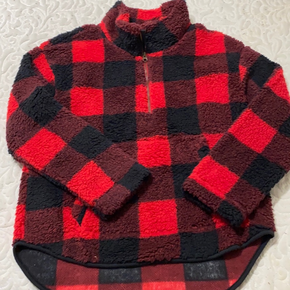 Buffalo Check Old Navy Pullover